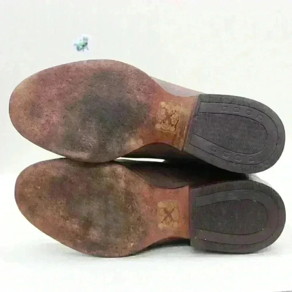 Twisted X Women’s Brown and Green Leather Western Boots Size US 8.5 B - Picture 10 of 11